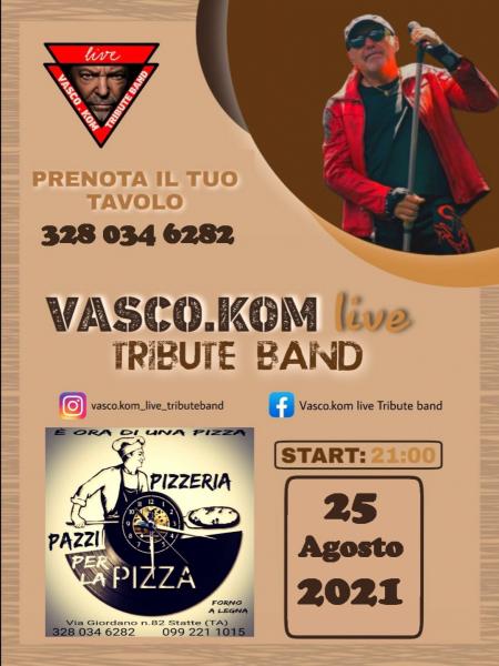 VASCO.KOM live TOUR ESTIVO 2021