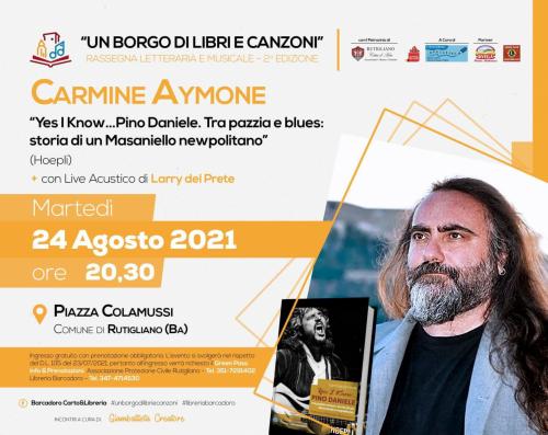 Reading musicale di  "YES I KNOW...PINO DANIELE" a cura di CARMINE AYMONE e Larry Del Prete