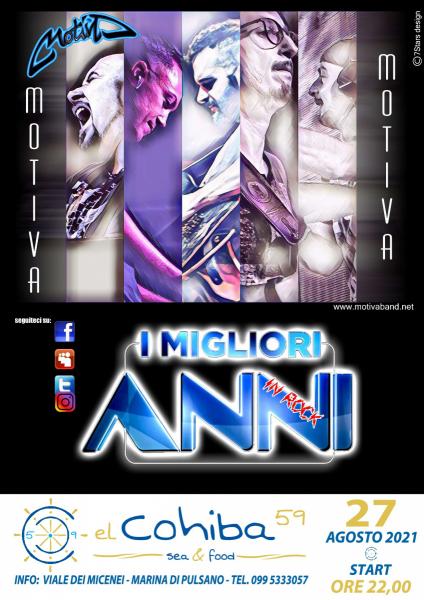 Motiva con "I Migliori Anni" Live