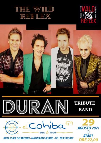 Wild Reflex tributo ai Duran Duran live