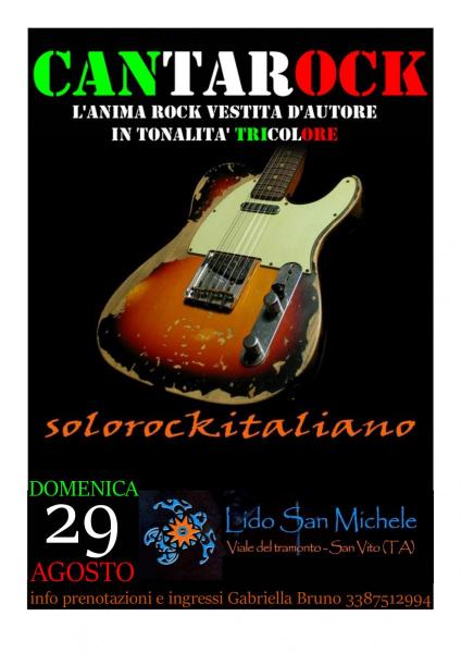 Cantarock - SoloRockItaliano Live
