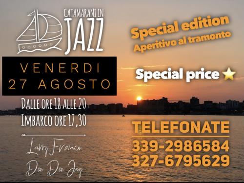 CATAMARANI IN JAZZ APERITIVO AL TRAMONTO
