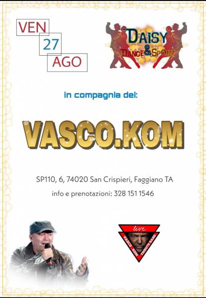 Vasco.kom live Tour Estivo