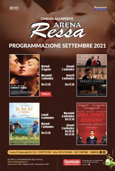 Programmazione Settembre 2021