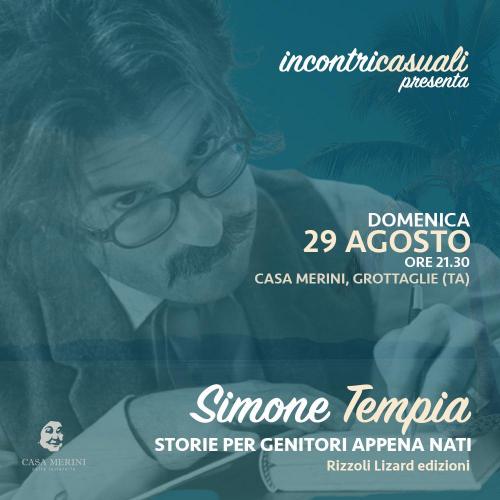 Incontri casuali presenta: Simone Tempia Storie per genitori appena nati  - Grottaglie - il Tacco di Bacco