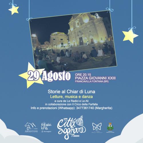 RINVIATO - Storie al chiar di luna