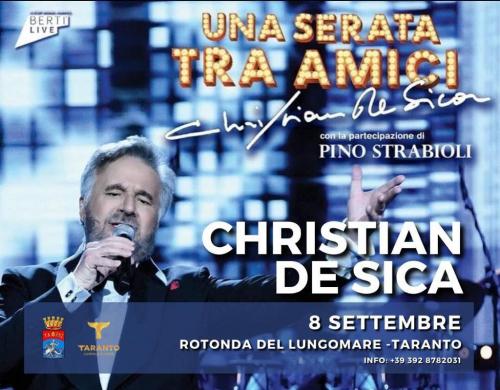 Christian De Sica live a Taranto