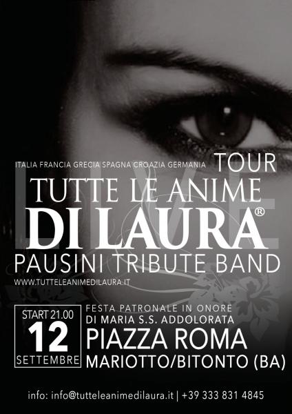 “Tutte le Anime di Laura” 2021 Live Tour