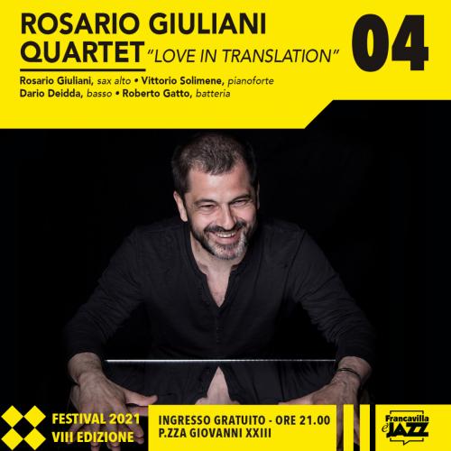 Francavilla è jazz - Rosario Giuliani Quartet