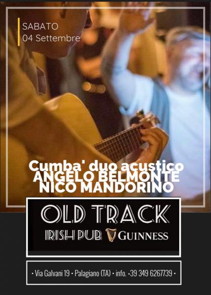 Cumba’ duo acustico live Old Track Irish Pub