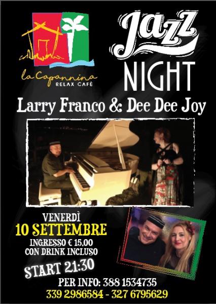 JAZZ NIGHT con LARRY FRANCO & DEE DEE JOY