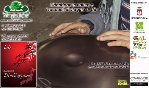 L'handpan in natura e i racconti di viaggio di Liò