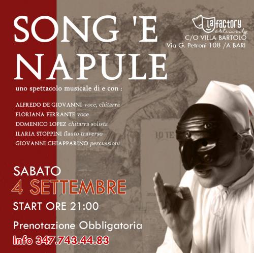 SONG 'E NAPULE