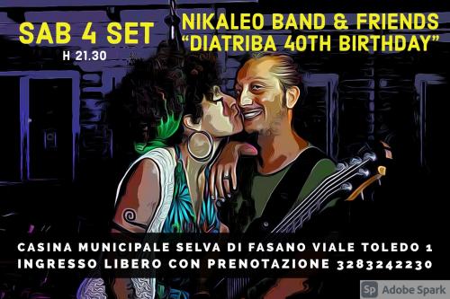 NIKALEO BAND & FRIENDS  "Diatriba 40th birthday"