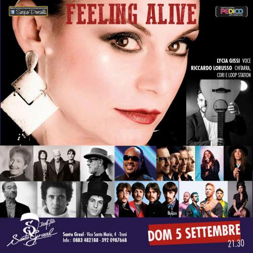 FEELING ALIVE - Lycia Gissi live al Santo Graal Trani