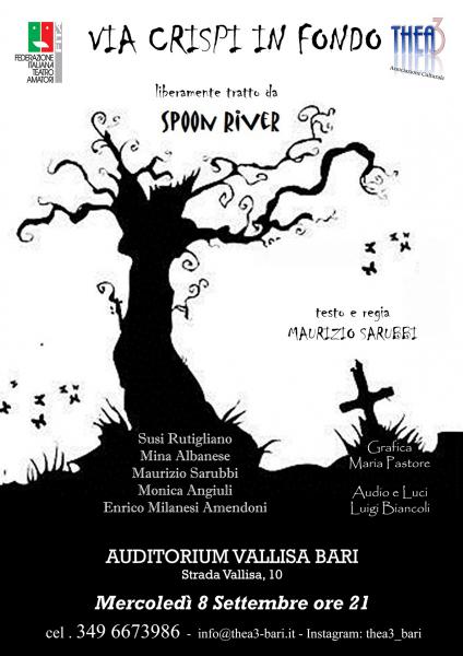"Via Crispi in fondo..in viaggio per Spoon River"