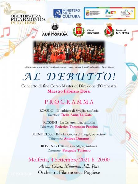 Concerto di fine corso Master di Direzione d'Orchestra