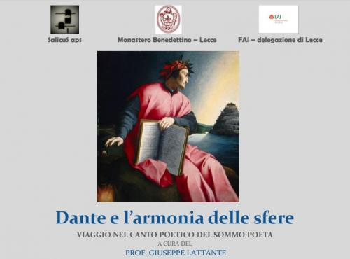Dante e l’armonia delle sfere, primo appuntamento