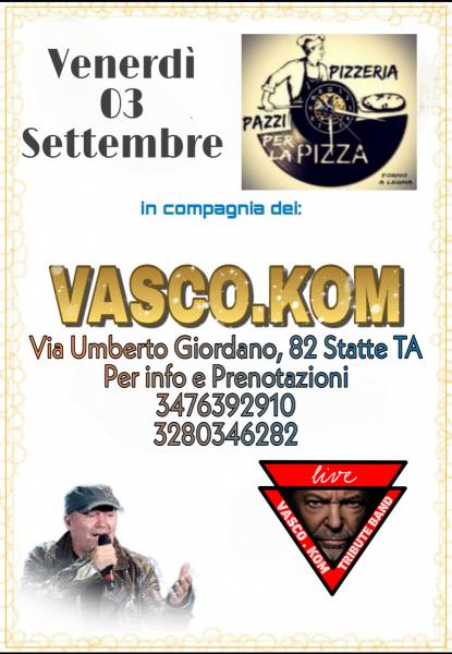 Vasco.kom live Tour Estivo 2021
