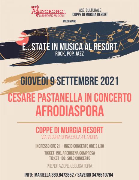 Cesare Pastanella Afrodiaspora