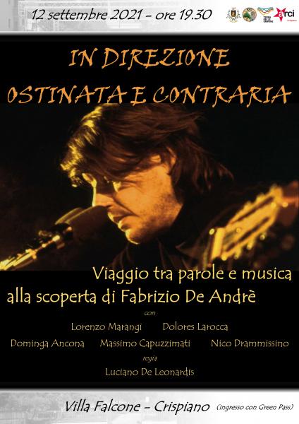 IN DIREZIONE OSTINATA E CONTRARIA