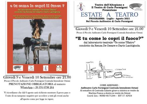 “ …e tu come lo copri il fuoco?..”