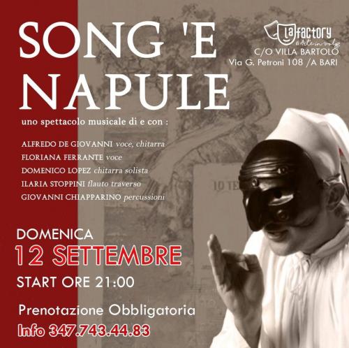SONG 'E NAPULE