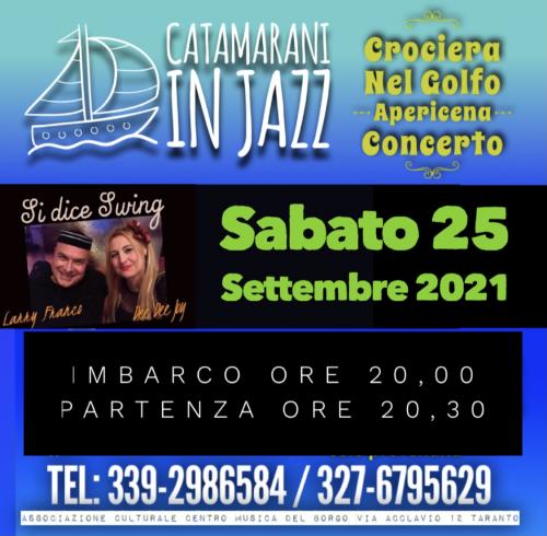 CATAMARANI IN JAZZ NEI DUE MARI DI TARANTO