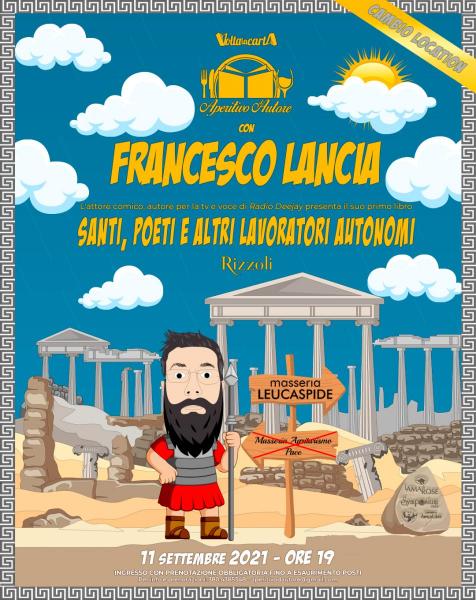 Aperitivo d'Autore con Francesco Lancia