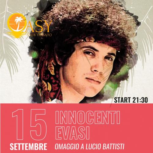 INNOCENTI EVASI - OMAGGIO A LUCIO BATTISTI