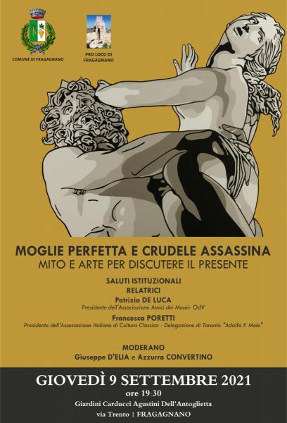 MOGLIE PERFETTA E CRUDELE ASSASSINA     mito e arte per discutere il presente
