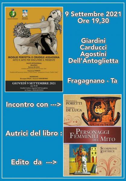 MOGLIE PERFETTA E CRUDELE ASSASSINA - Mito e arte per discutere il presente