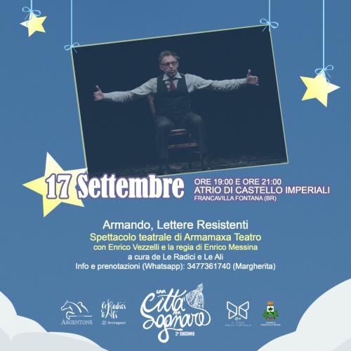 Armando, lettere (R)esistenti