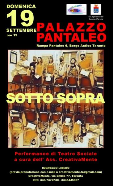 "SOTTO-SOPRA" Performance di Teatro Sociale