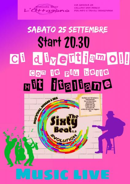The Sixty Beat 2.0 EVOLUTION #LIVE@L'Ottagono-Cellino San Marco (Br)