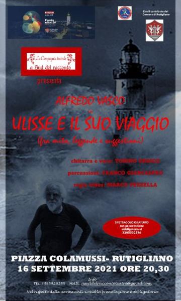 «ULISSE E IL SUO VIAGGIO» con ALFREDO VASCO