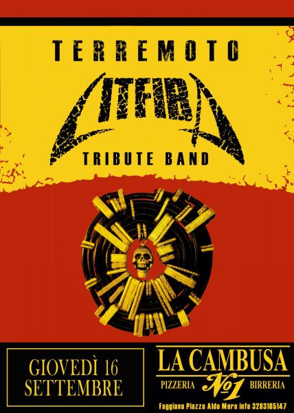 Terremoto Litfiba Tribute Band - Live Cambusa Pub - Faggiano(TA)