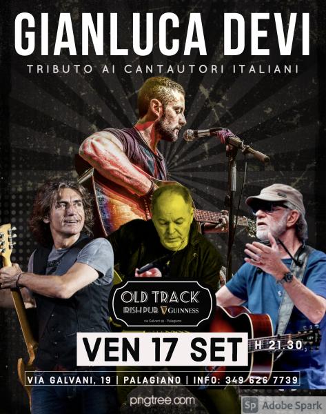 Gianluca Devi - Tributo ai Cantautori Italiani @ Palagiano