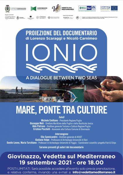 “IONIO. A DIALOGUE BETWEEN TWO SEAS” - Progetto FISH. & C.H.I.P.S.