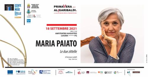 Maria Paiato per Estate, Muse, Stelle 2021