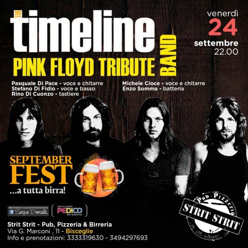 Timeline - Pink Floyd tribute band a Bisceglie