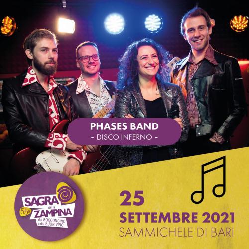 Sagra Della Zampina: Disco Inferno Night by Phases Band