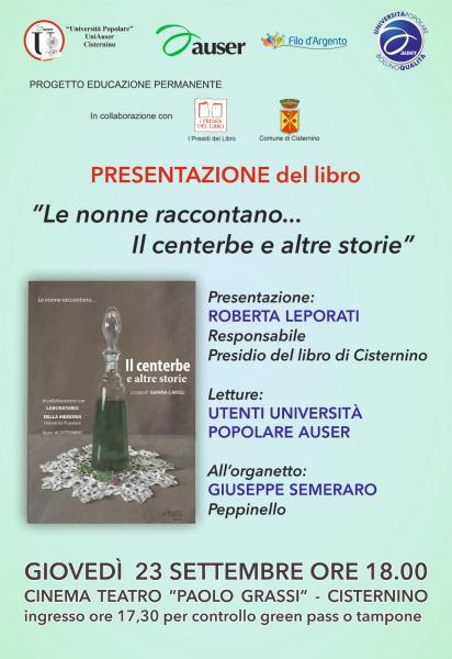 ''Le nonne raccontano... il centerbe e altre storie''