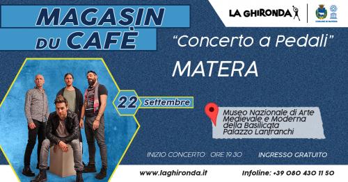 "Concerto a Pedali" dei Magasin du Café