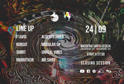 Bullet Time at Masseria S. Cecilia CLOSING SESSION FRIDAY 24.09 w/ ALL DJ’S