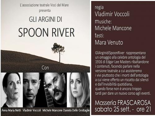Teatro - Gli argini di Spoon River