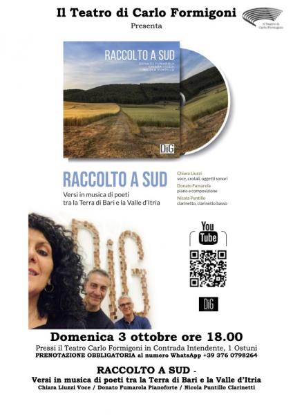 RACCOLTO A SUD - Versi in musica di poeti