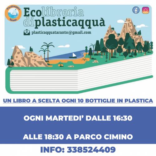 Ecolibreria di Plasticaqquà Taranto a Parco Cimino