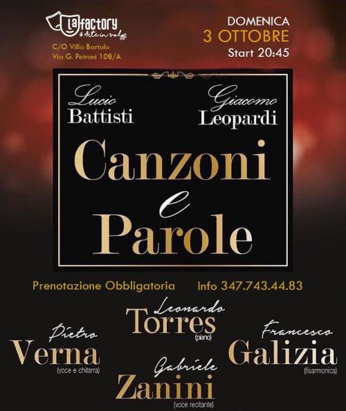 Canzoni e Parole