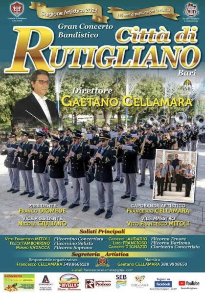 GRAN CONCERTO BANDISTICO CITTÀ DI RUTIGLIANO